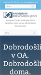 Mobile Screenshot of oa-slovenija.com